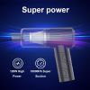 Powerful Handheld Vacuum Cleaner For Car Home Cleaning Cordless, Rechargeable 2 In 1 Mini Vacuum Blower 18000PA Suction Lightweight Portable Black