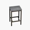 Modern Design Kitchen Dining Table, Pub Table, Long Dining Table Set with 3 Stools, Easy Assembly, Gray (W75753845)