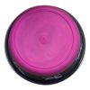 Stainless Steel Pet Bowl with Anti Skid Rubber Base and Dog Design, Gray and Pink