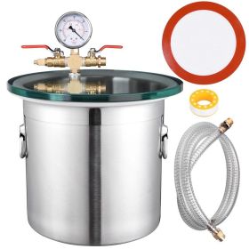 3 Gallon Vacuum Chamber Kit (Color: As Picture)