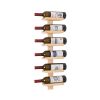 Vertical wall wine rack/wine rack wall mounted/Solid wood wine rack /Home wine rack/Living room wine rack