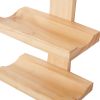 Vertical wall wine rack/wine rack wall mounted/Solid wood wine rack /Home wine rack/Living room wine rack